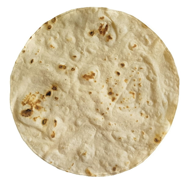 Bakery Round Blanket, Mexican Lunch Tortilla Lahvash Lavash Thin