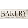 thumbnail image 1 of Bakery Rustic Wood Farmhouse Wall Sign 6x18, 1 of 2