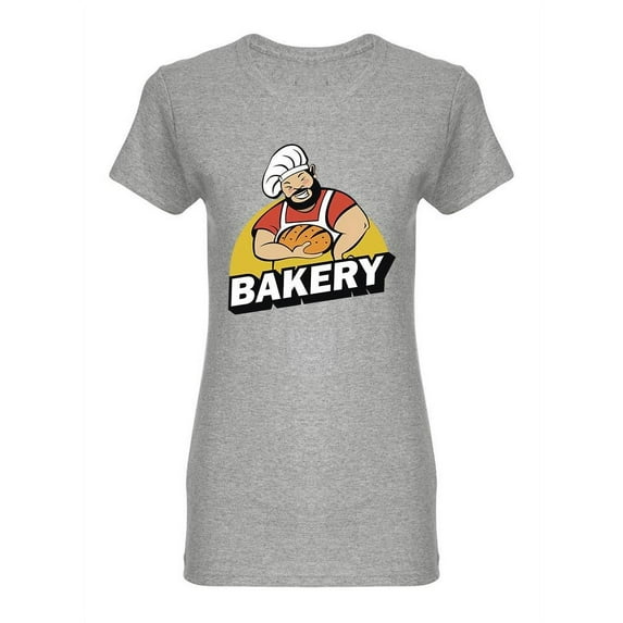 Bakery Shaped T-Shirt Women -Image by Shutterstock, Female Small