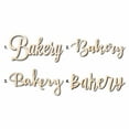 thumbnail image 1 of Bakery Sign Unfinished Wood Cutout Home Decor DIY Option 3- 48" Wide / 1/4", 1 of 3