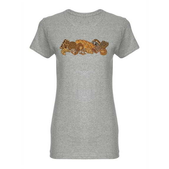 Bakery Store Shaped T-Shirt Women -Image by Shutterstock, Female XX-Large