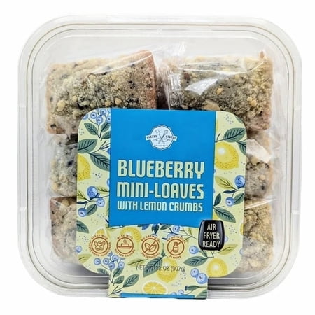 Bakery Street Blueberry Mini-Loaves with Lemon Crumbs, 32 Ounce
