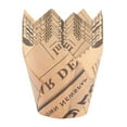 thumbnail image 1 of Bakery Supplies 50pcs Tulip Cupcake Liners Tulip Cupcake Liners Baking Supplies Parchment Paper Cupcake LinersBaking Essentials Cupcake Liners For Baking, 1 of 8