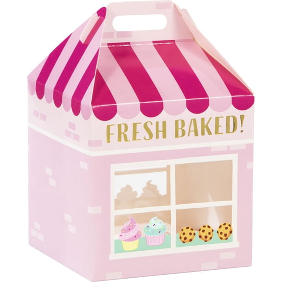 Bakery Sweets Foil Treat Boxes 8 Per Pack