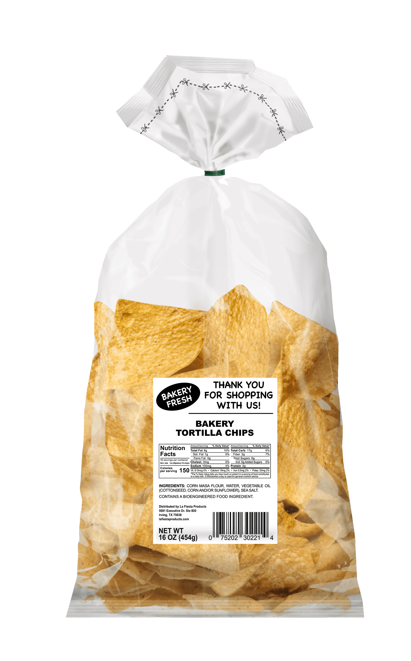 Bakery Tortilla Chips, 16 oz.