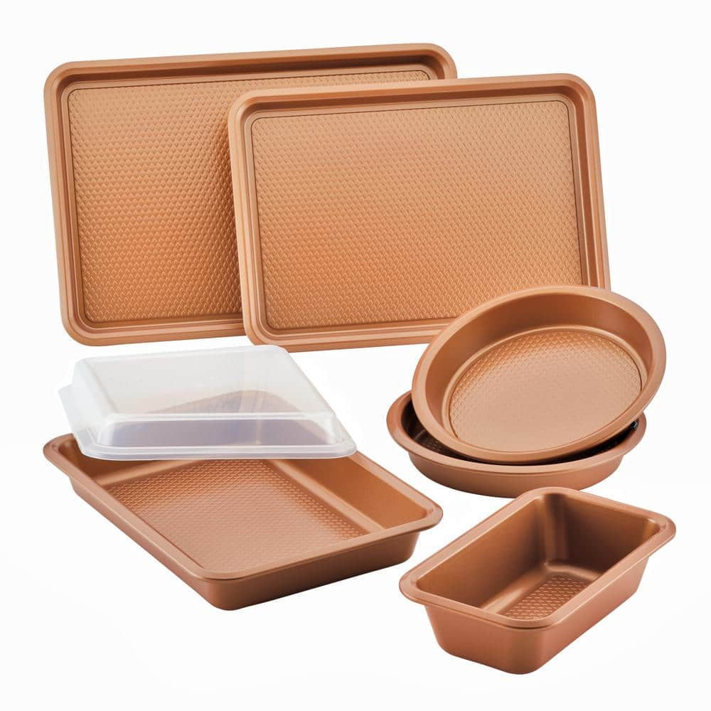 Bakeware 7Piece Copper Bakeware Set