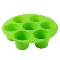 Bakeware 7-Inch Silicone Air Fryer Pan for Nonstick Cake Round Cupcake Recipe Tray Baking Pan