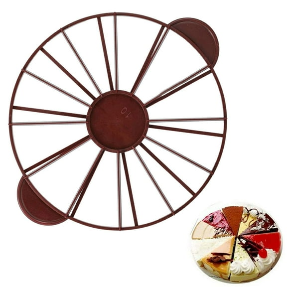 Bakeware Cake Portion Marker Cake Divider Round Cake Slicing And Pie Slicers Divider 10 Or 12 Piece Cake Slicing Marker Equal Portion Cutter Bread Cake Divider Baking Tool 10.6in
