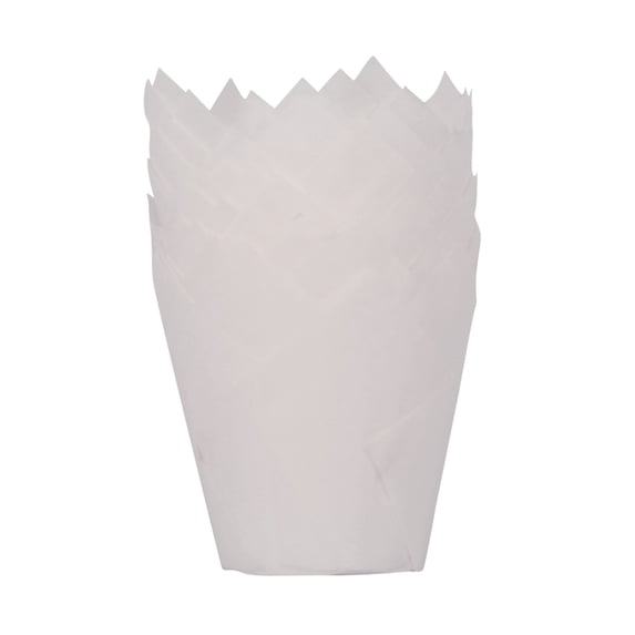 WJY Cupcake Liners, White