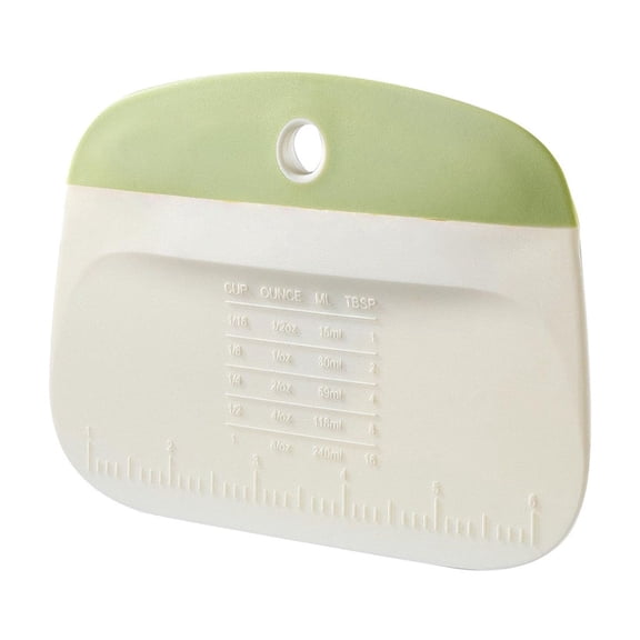 Bakeware Dough Cutter for Kitchens Versatile Bread Slicing Pasta Spatula and Baking Utensil for Seamless Kitchen Prep, 5.9×4.13 inch, Green
