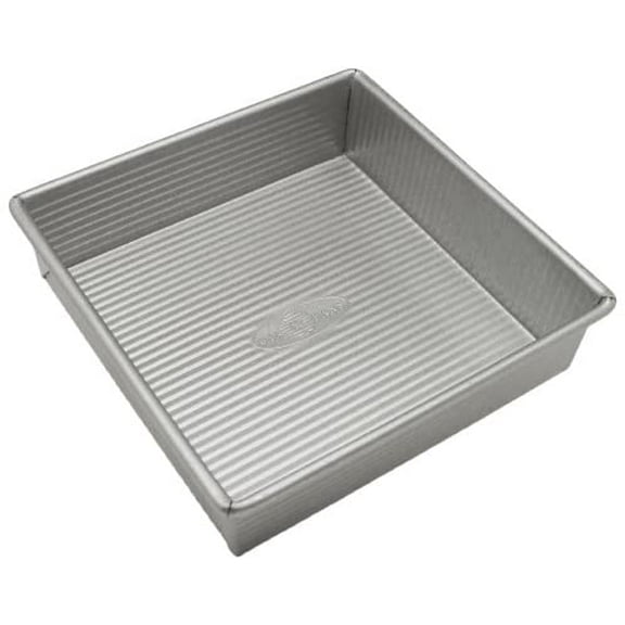 Bakeware Nonstick Square Cake Pan, 8 Inch, Aluminized Steel