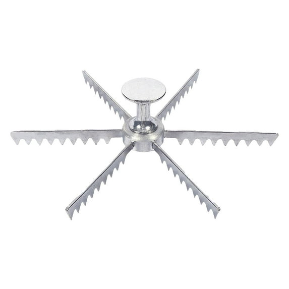 Bakeware Pie Marker Whole Pie Cutter 6 Slice and 10 Slice Aluminum Alloy Portion Divider for Baking Tools and Cake Preparation