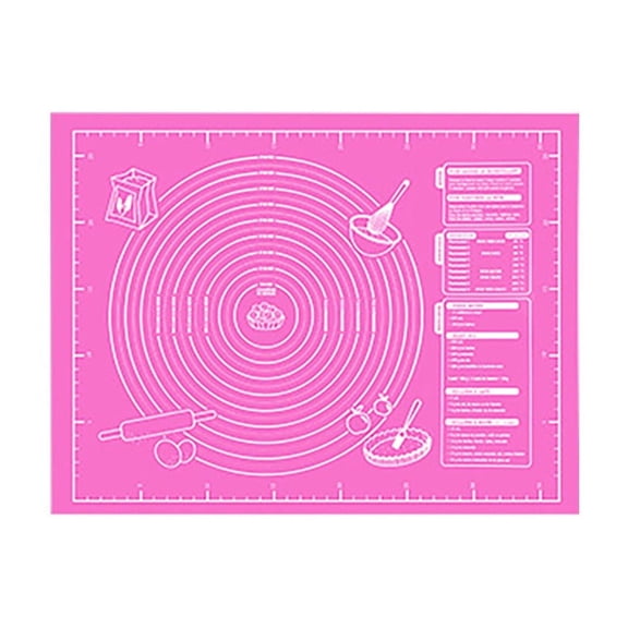 Bakeware Pro Extra Large Rolling Mat with Measurements – Non-Stick EVA Baking Mat for Dough Rolling, Kitchen Countertop Pad 1% EVA Reusable and