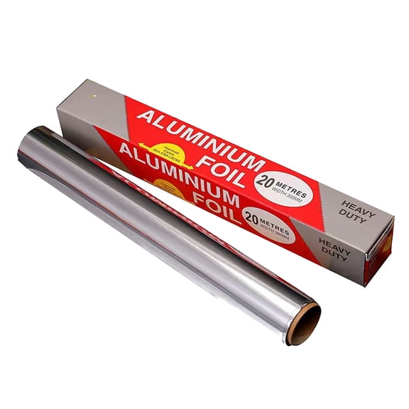 Bakeware Pro Heavy Duty Aluminum Foil for Commercial Kitchens Thickened Foil Paper for Roasting Grilling and Food Storage,One Size,Silver
