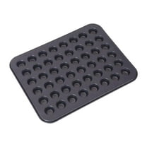 Bakeware Set,48 Cavity Round Minimuffin Cupcake Baking Tray Steel Nonstick Cake Bakeware Oven Baking Molds