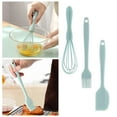 thumbnail image 1 of Bakeware Silicone Kitchenware Bake Set for Seasonal Baking with Spatula Whisk and Basting Brush for Halloween and Thanksgiving, 20cm, Mint Green, 1 of 8