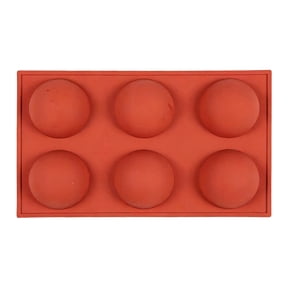 Bakeware Small Half Sphere Silicone Mold Single Cake Pan, Flexible Non-Stick Pastry Tray, Mini Dome Silicone Mold for Chocolate Jelly Mousse Home Dessert DIY Craft