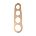thumbnail image 1 of Bakeware Spaghetti Measuring Tool Stainless Steel Measurer Pasta Gadget Quick Ruler Device for 4 Serving Sizes in Your Kitchen, 1 of 5