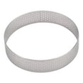 thumbnail image 1 of Bakeware Tart Rings 8 Inch Round Perforated Cake Ring Nonstick Stainless Steel Baking Tool for Culinary Uses High Performance for Everyday Cooking and Baking, 1 of 3