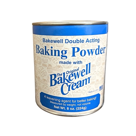 Bakewell Aluminum Free Baking Powder, Double Acting 8 oz