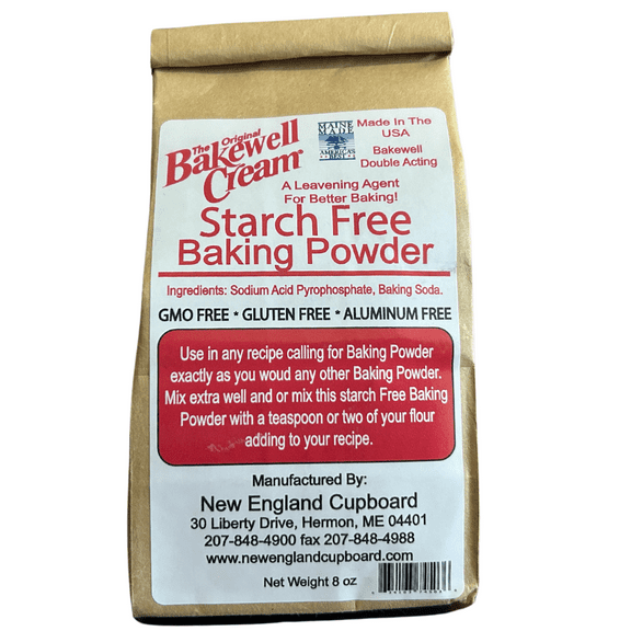 Bakewell Cream Starch Free Baking Powder 8 oz