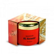 Bakhoor Al Anwar 70 gm Incense by Hamidi Home Fragrance Natural Hand Dipped Best Wood Scent Use with Mabkhara - Not Included