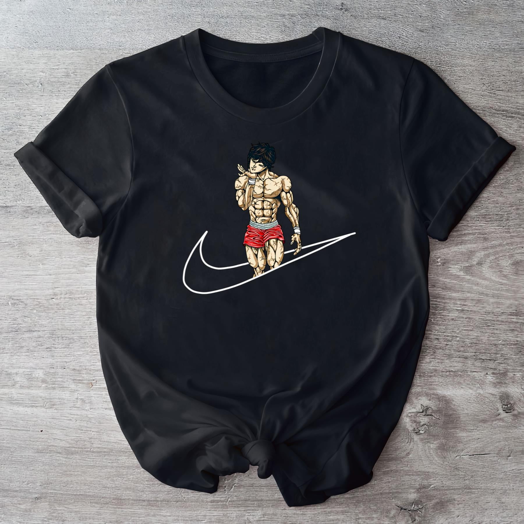 Hanma T-shirt Baki Manches Courtes Anime Hommes Et Femmes Été