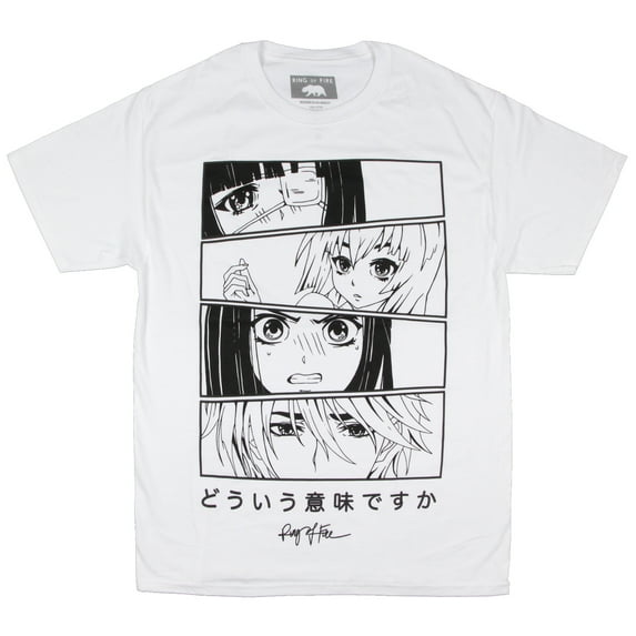 Baki The Grappler Men's Ring Of Fire Character Boxes Adult Anime T-Shirt