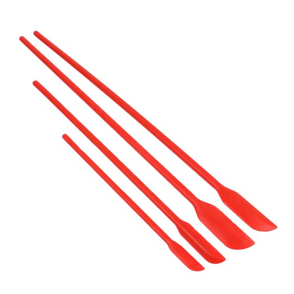 Baking Accessories Spatula Silicone Jam Scraper Long Handle Tool Funny Cake Spreader Jar 4 Pcs