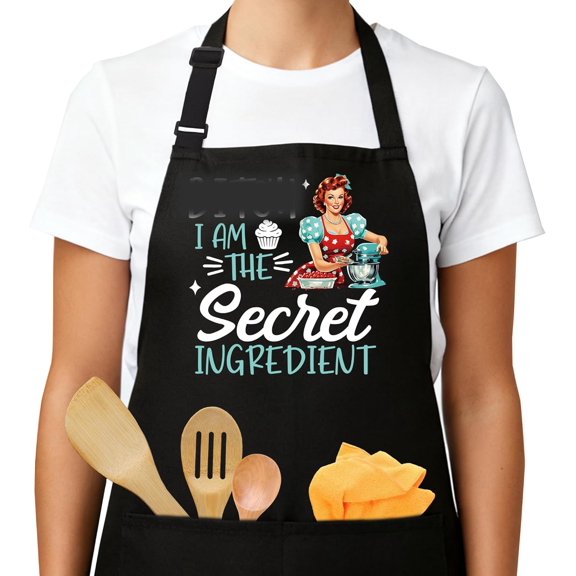 Baking Aprons with Pocket for Women, Mothers Day Christmas Birthday Gifts, Perfect for Cooking Gardening Baking