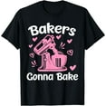thumbnail image 1 of Baking Baker Bakery T-Shirt Bakers Gonna Bake T-Shirt, 1 of 4
