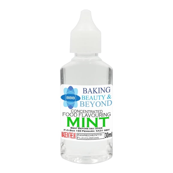 Baking Beauty and Beyond Concentrated Food Flavouring - Mint (30ml)