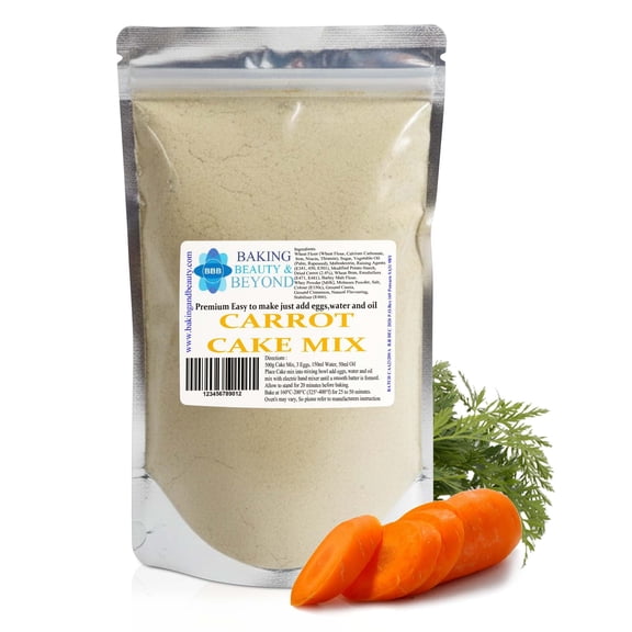 Baking Beauty and Beyond Professional Baking Carrot Cake Mix 500g