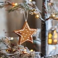 thumbnail image 1 of Baking Christmas Ball Ornaments, Shatterproof Christmas Tree Hanging Decorations, for Home Indoor Farmhouse Thanksgiving Xmas Vase Bowls Filler Centerpiece Decor (#07), 1 of 7