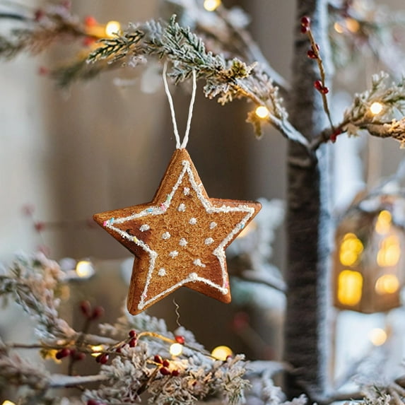 Baking Christmas Ball Ornaments, Shatterproof Christmas Tree Hanging Decorations, for Home Indoor Farmhouse Thanksgiving Xmas Vase Bowls Filler Centerpiece Decor (#07)