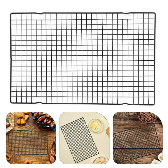 PartyKindom Cookie Cooling Round Cooling Rack Stainless Steel Air Circulation Adults Baking 1Pack