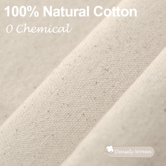 Baking Couche Set 2 Pieces Large 35x26 & Medium 29x18 Natural Cotton Proofing Cloth