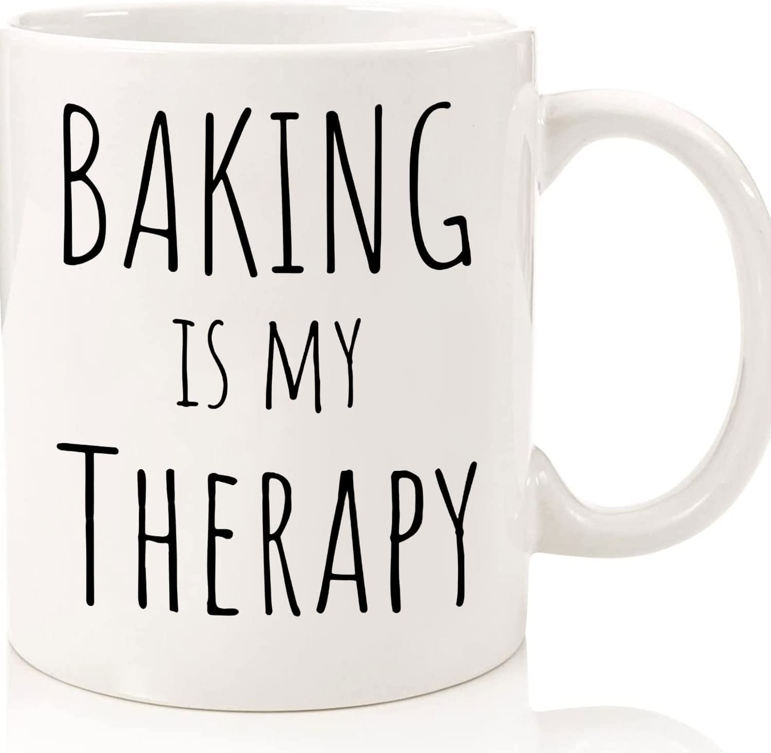 Baking Is My Therapy Coffee Mug For Baker Mother's Day Gift Present For