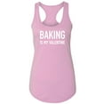 thumbnail image 1 of Baking Is My Valentine Racerback Tank, 1 of 3