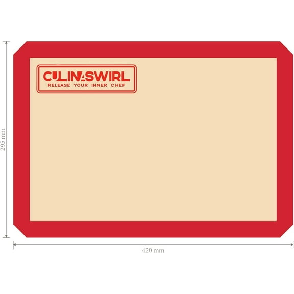 Baking Kit: 16.5 x 11.5 Non-Stick, Easy Clean Baking Mats + 28.5 x 19.5 Silicone Mat for Rolling Dough + 11 Spatula | Essential Baking Supplies, Tools, Accessories & Liners for Bread Making & Fondant!