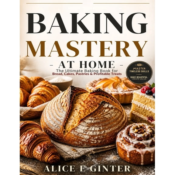 Baking Mastery at Home: The Ultimate Baking Book for Bread, Cakes, Pastries & Profitable Treats, (Paperback)