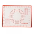 thumbnail image 1 of Baking Mat, Non-Stick Pastry Useful Mat Extra Large with Measurements for Baking - Pizza Dough Rolling Mat Heat-Resistance, 1 of 7