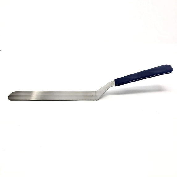 Baking Mixing Lab Spatula with Insulated PVC Soft Grip, Offset