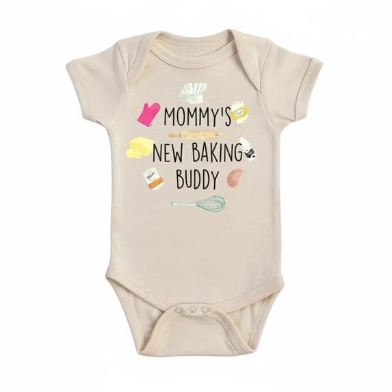 Baking Newborn Baby Bodysuit