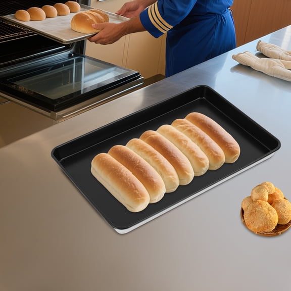 Baking Pan Cookie Sheet 23x16 inch Nonstick Baking Pan with 1.8 inch Raised Edge