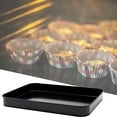 thumbnail image 1 of Baking Pan Stylish Non-stick High Carbon Steel Rectangular Carbon Steel Bread Baking Tray for Baking Pies Cakes Bread, 1 of 7