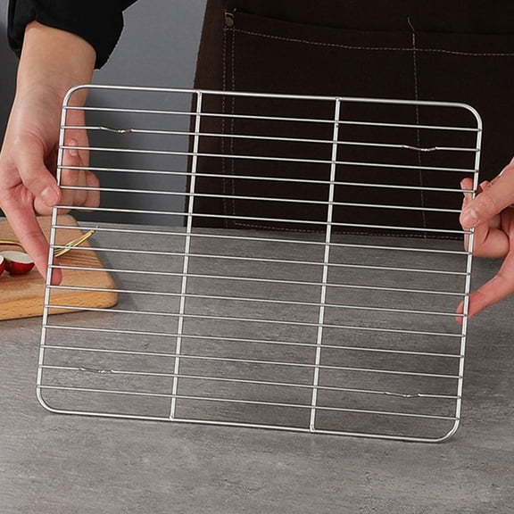 Stainless Steel Baking Pans and Roasting Grill Grate Tray for Restaurant and Home Bakeware Use