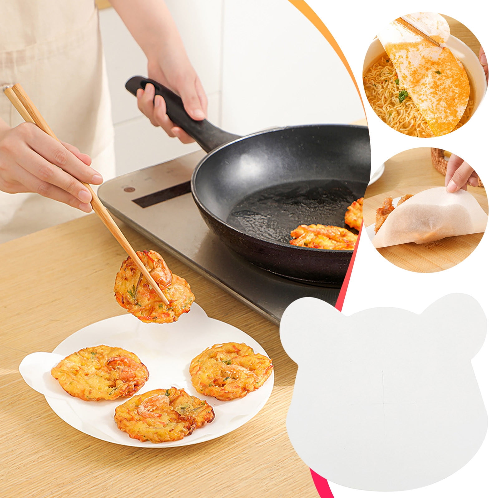 Baking Paper Frying And Oil Absorption Paper Kitchen Specific Paper Oil