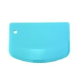 thumbnail image 1 of Baking Plastic Scraper, Hard Scraper Dough Scraper Plastic Cutter Dough Cutter Bread Cutter Bread Making Tools Bread/Pastry/Cake/Pizza Cutter for Baking, 1Pack, Multicolor(Blue,5.3x3.6"), 1 of 3