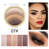 Baking Powder Eye Shadow, Multi-Function Eyeshadow Palette, Long-Lasting Shiny Highlight Blusher, Fine Texture Easy Apply Makeup Tool for Natural Gradient Look